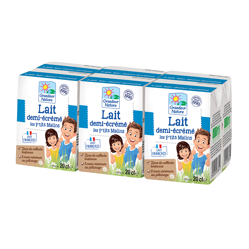 Llet semi-descremada 6x200ml ECO