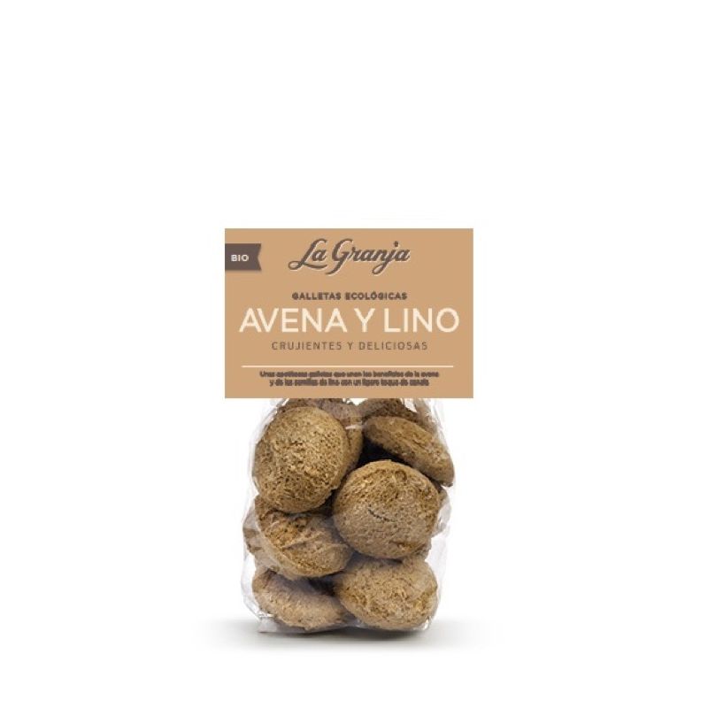 Galletas avena con lino 240g ECO