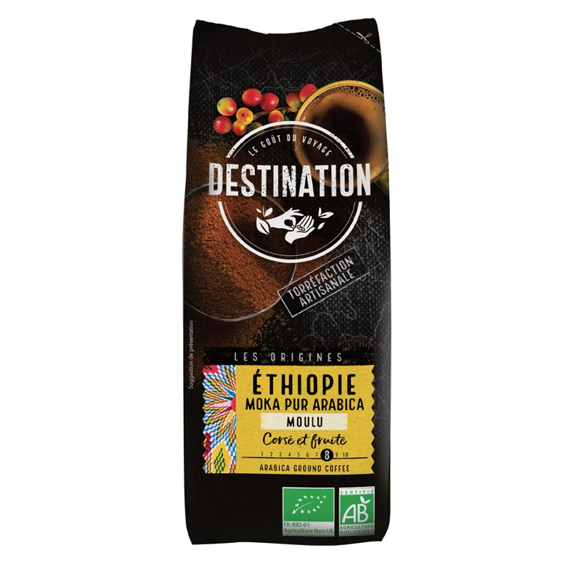 Café Moka Etiopia molido 250g ECO