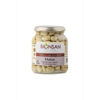 Habas blancas cocidas 230g ECO