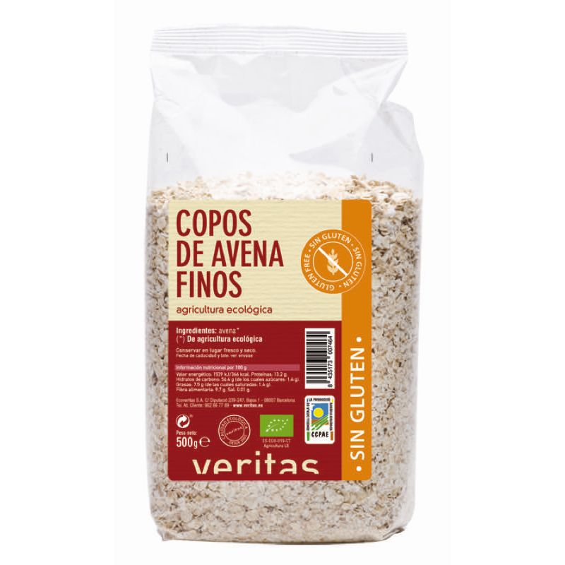 Copos finos avena integr. s/g ECO