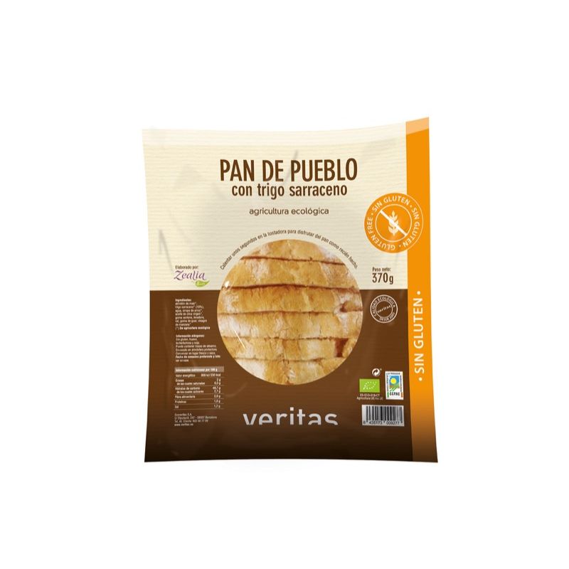 Pa de poble sense gluten 370g ECO