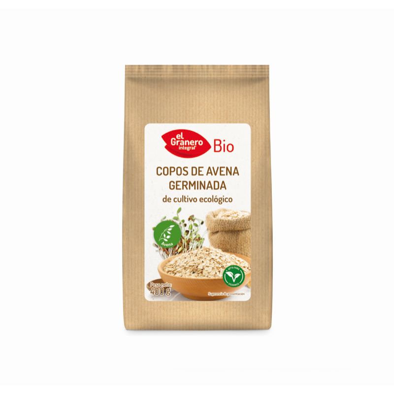 Copos de avena germinada 400g ECO