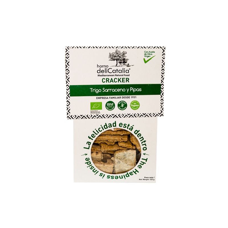 Craker trigo sarraceno/pipas ECO