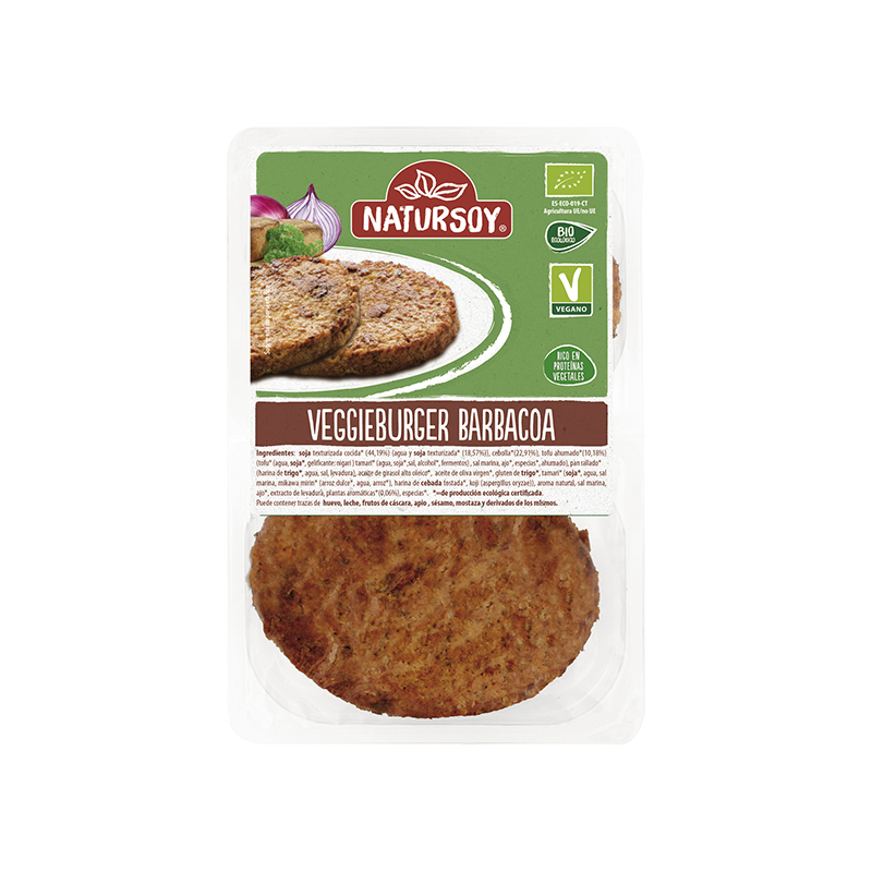 Veggieburger barbacoa 200g ECO