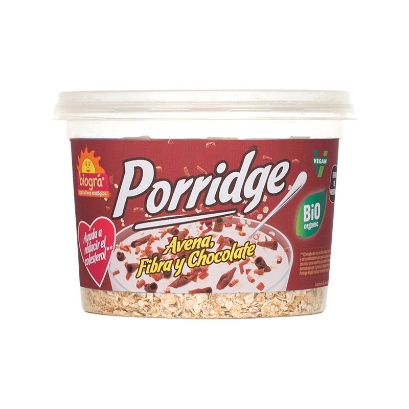 Porridge avena chocolate 220g ECO