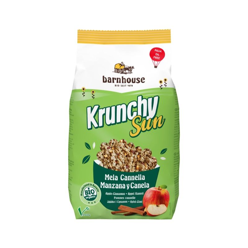 Crunchy sun Manzana Canela ECO