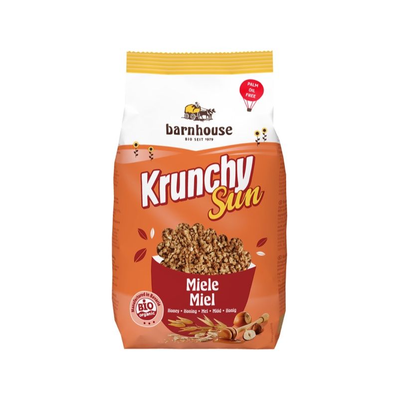 Crunchy sun Mel 375g ECO