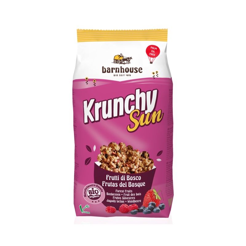 Crunchy sun Fruits Vermells ECO