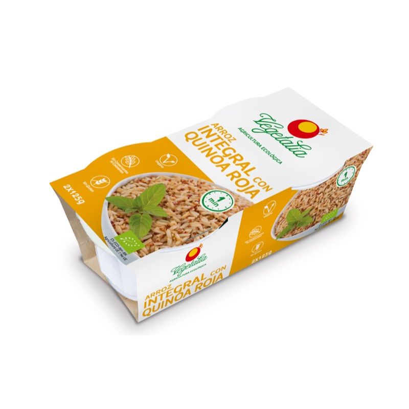 Arròs/quinoa vermella cuits ECO