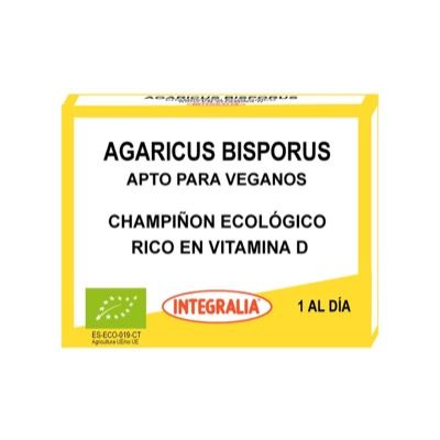 Agaricus Bisporus VIT D 30cap ECO