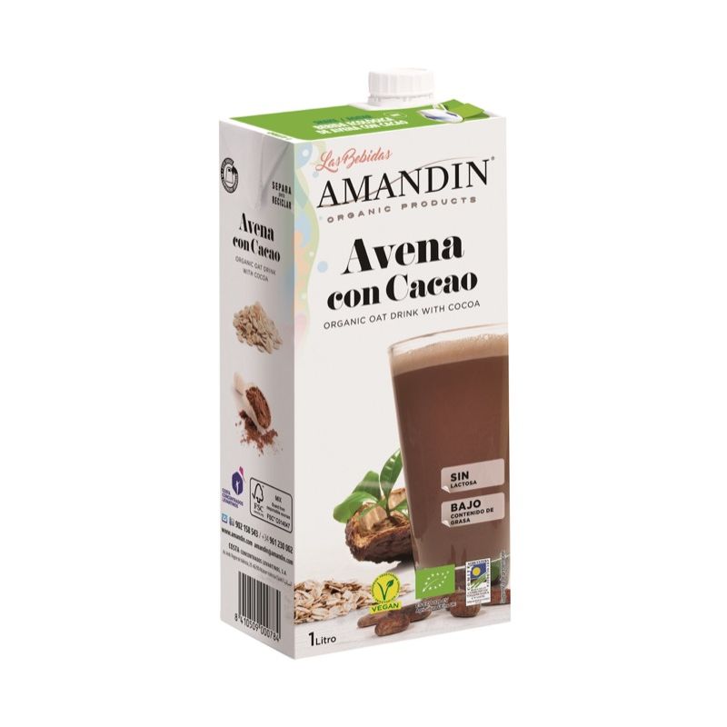 Bebida avena con cacao 1l ECO