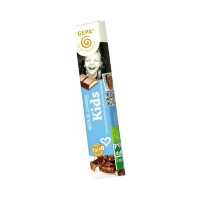 Xocolatina llet Kids 37g ECO