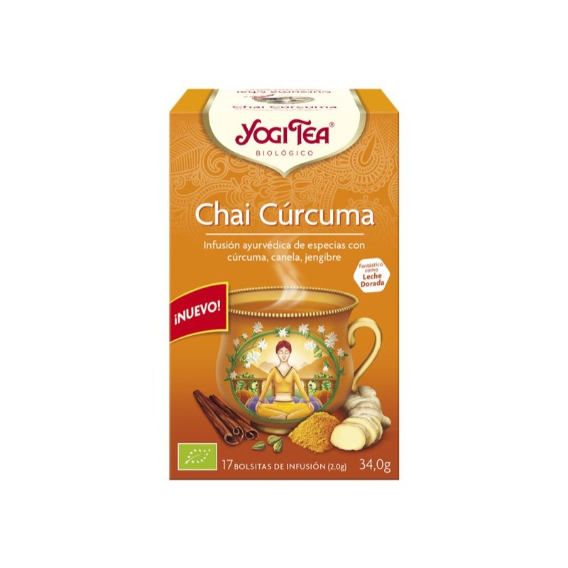 Infusión Chai cúrcuma 17b ECO