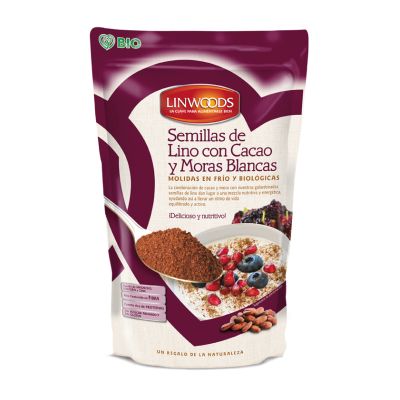 Semillas lino, cacao y moras ECO