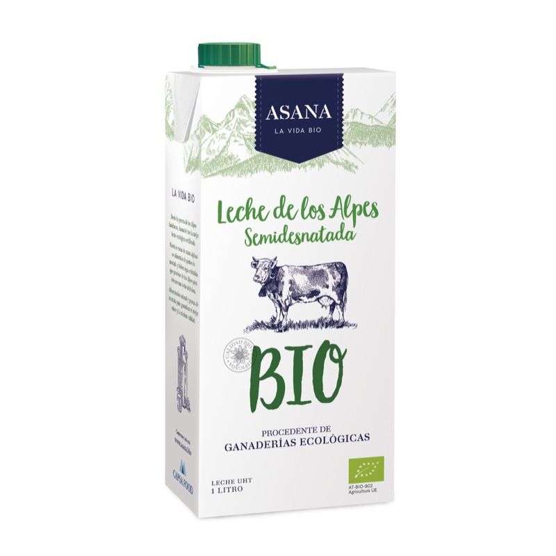 Leche semidesnatada 1L ECO