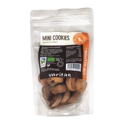 Mini cookies xocolata s/glut ECO