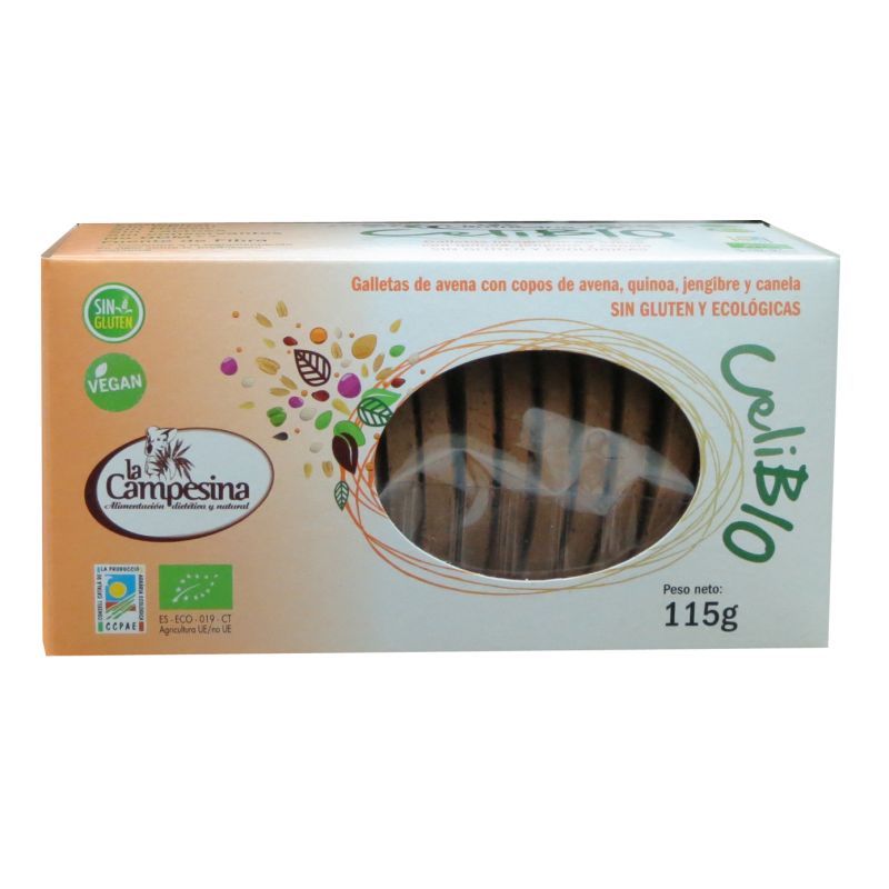 Galletas avena jengi canela ECO