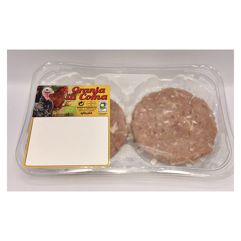 Hamburguesa pollastre 2x100g ECO