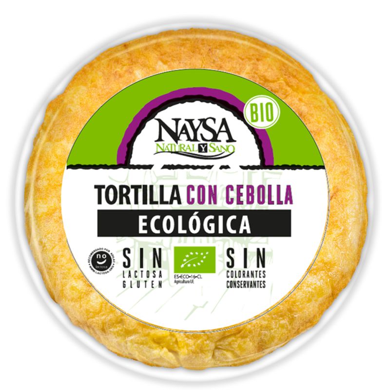 Tortilla con cebolla 500g ECO