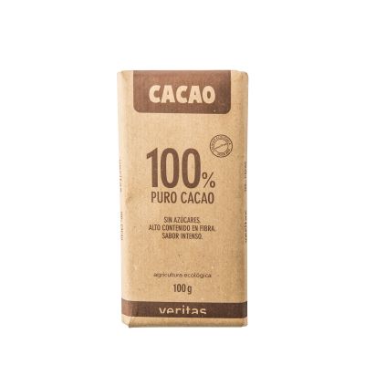 Tableta 100% Cacao 100g ECO