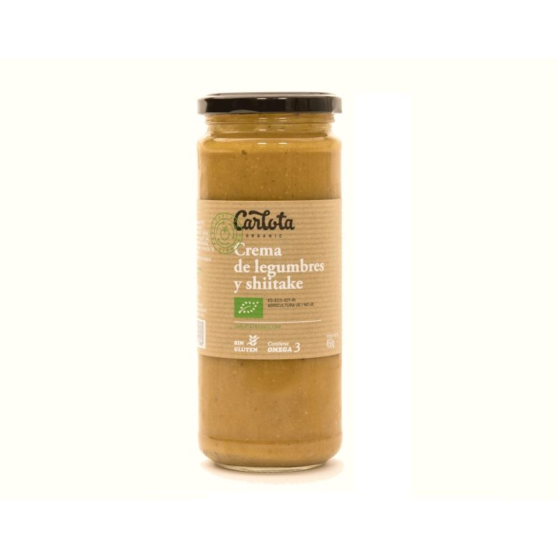 Crema llegums/shitake 450g ECO