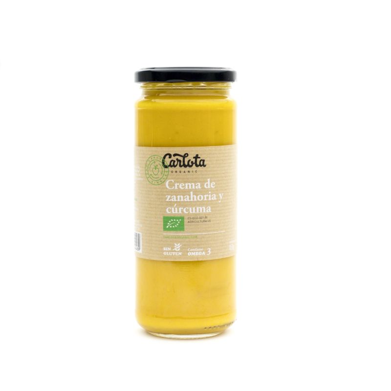 Crema zanahoria/cúrcuma 450g ECO