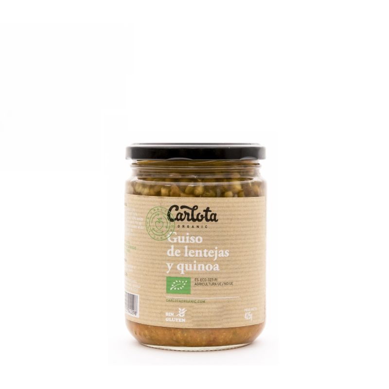 Guisat llenties/quinoa 450g ECO