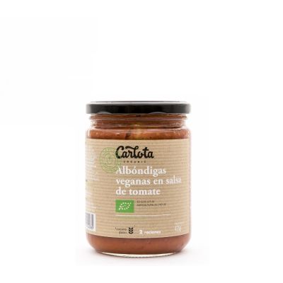 Albóndigas veg./tomate 425g ECO