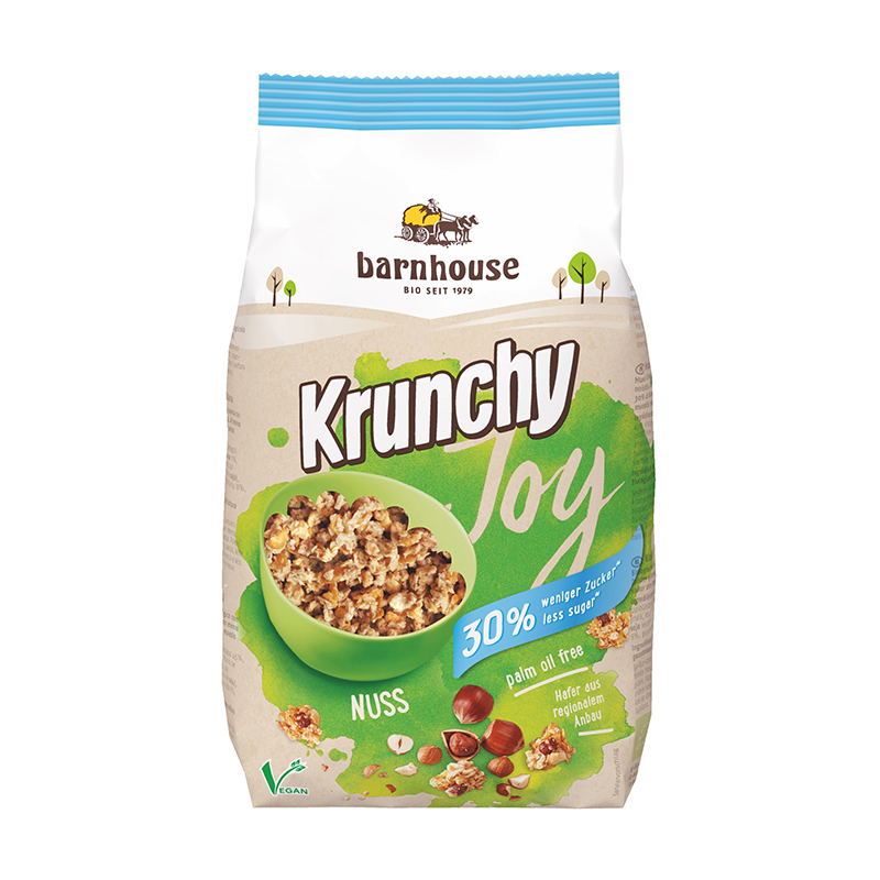 Crunchy avellana bajo azúcar ECO