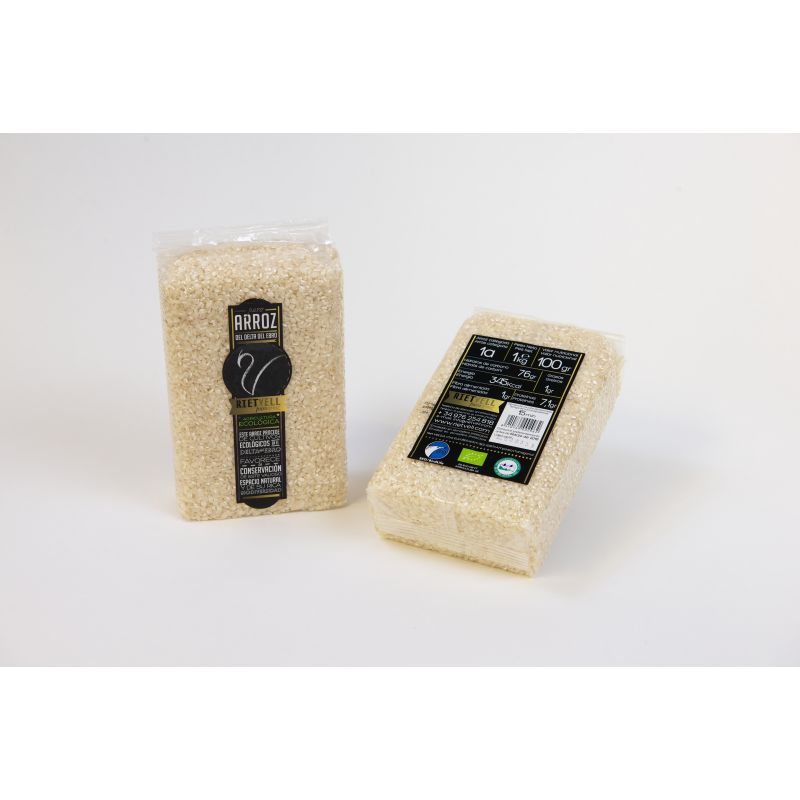 Arroz blanco redondo 1kg ECO