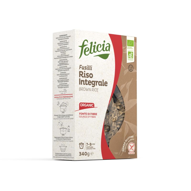 Fusilli Arroz Integral S/G ECO