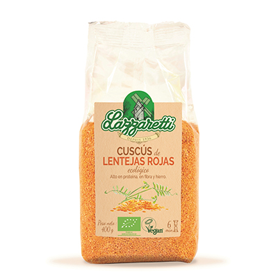 Cuscús de lenteja roja 400g ECO