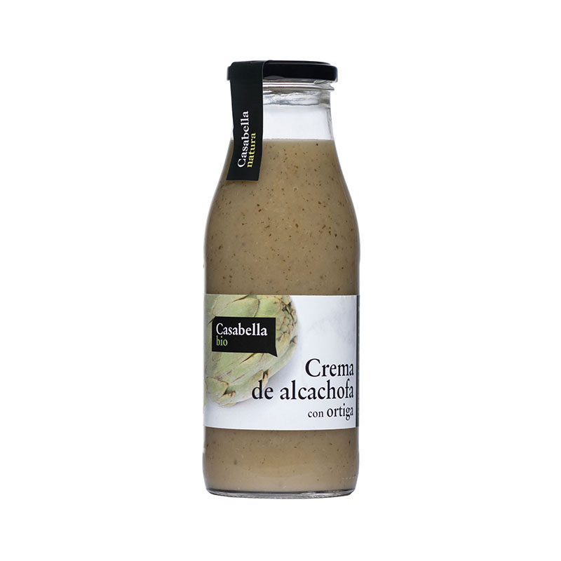 Crema de alcachofa y ortiga ECO