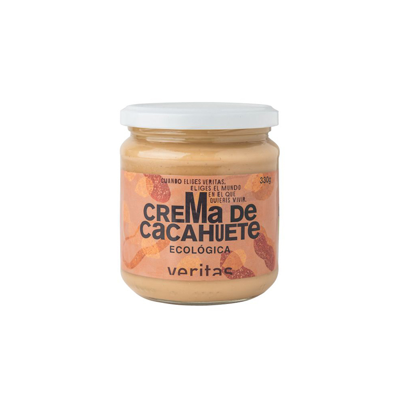 Crema de cacahuet 100% 330g ECO