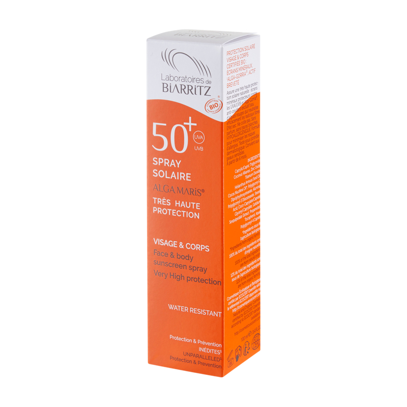 Spray Solar Cara & Cuerpo 50+ ECO