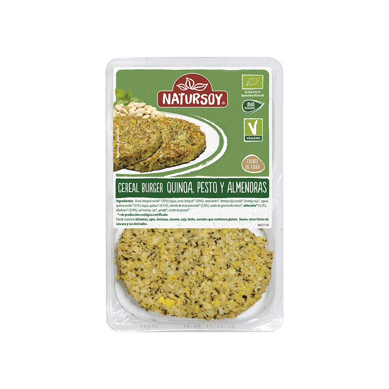 Burguer Quinoa/Pesto 200g ECO