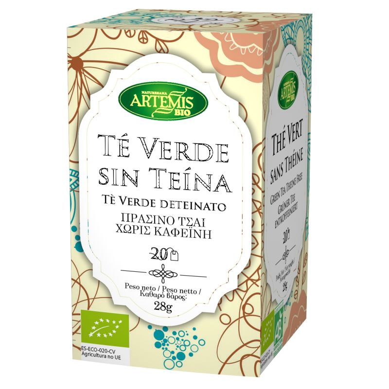 Té Verde sin Teína 20 bolsas ECO