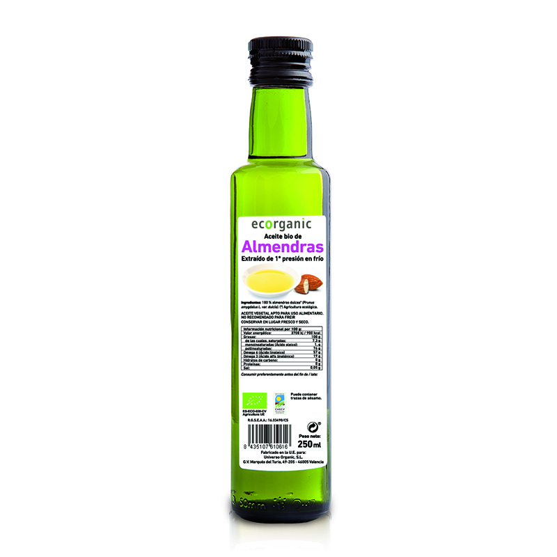 Aceite Almendras dulces 250ML ECO