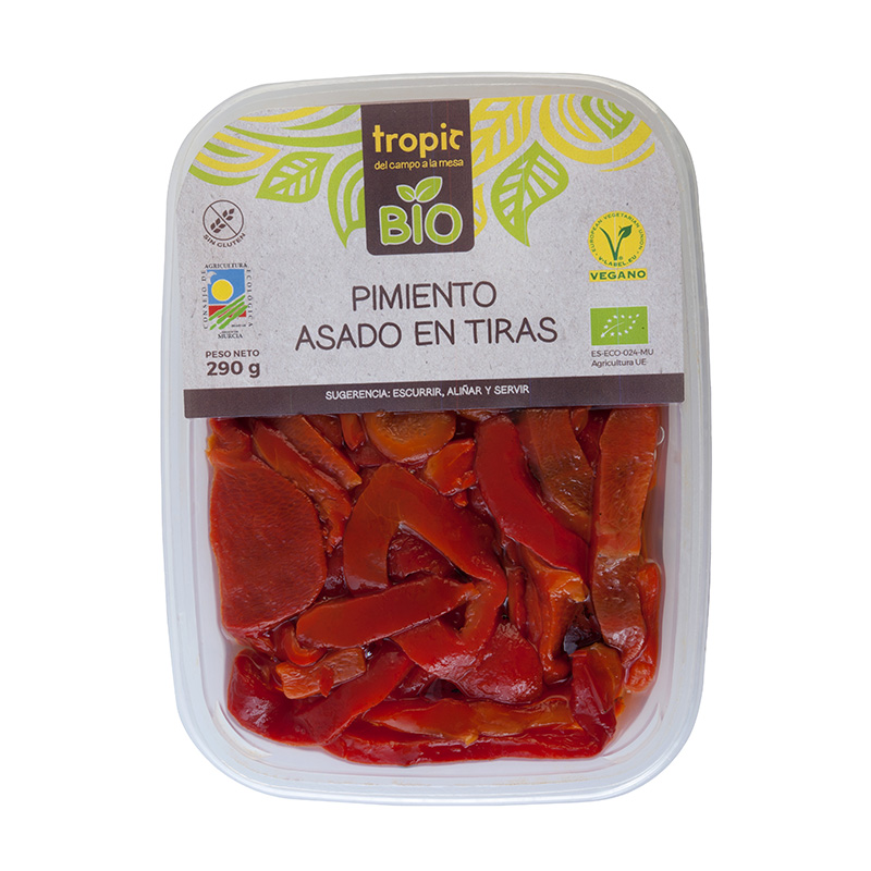 Pimiento Asa. Tiras 290g ECO