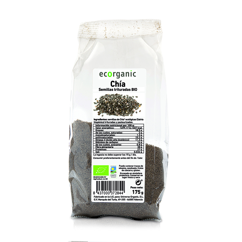 Llavors Chia Triturades 175g ECO