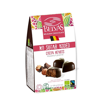 Corazones Praliné 100g ECO