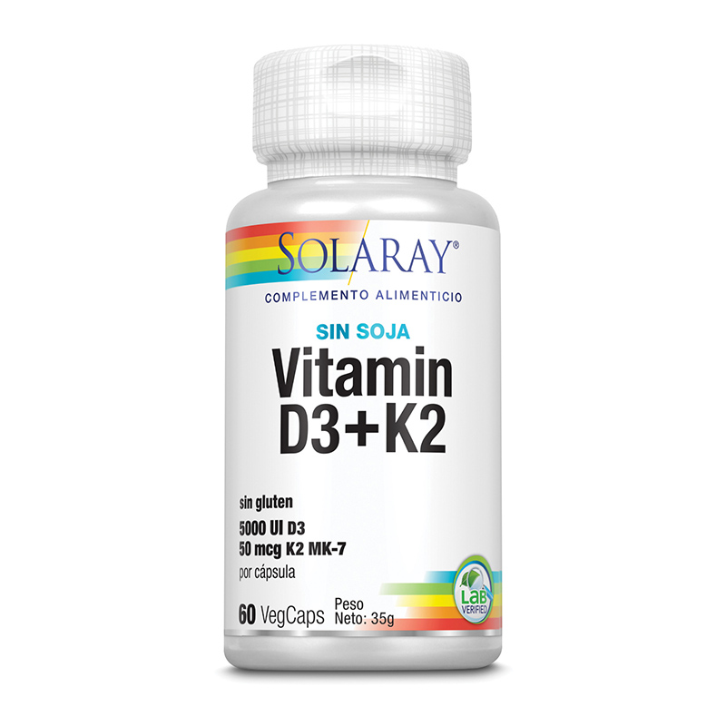 Vitamina D3-K2 60caps ECO