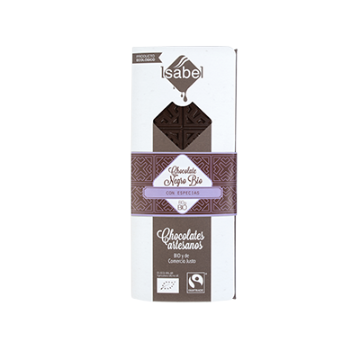 Chocolate Negro Especias 80g ECO