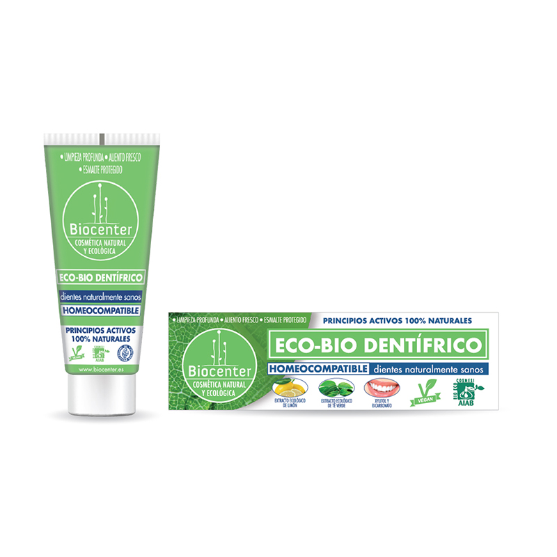 Dentífrico homeocompatible ECO