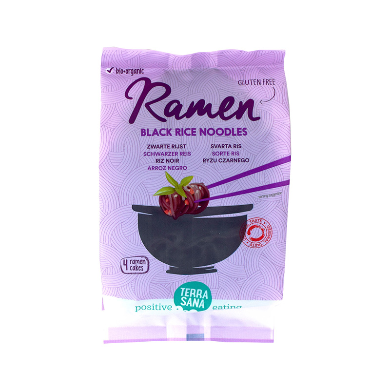 Fideos Ramen Arroz Negro 280g ECO