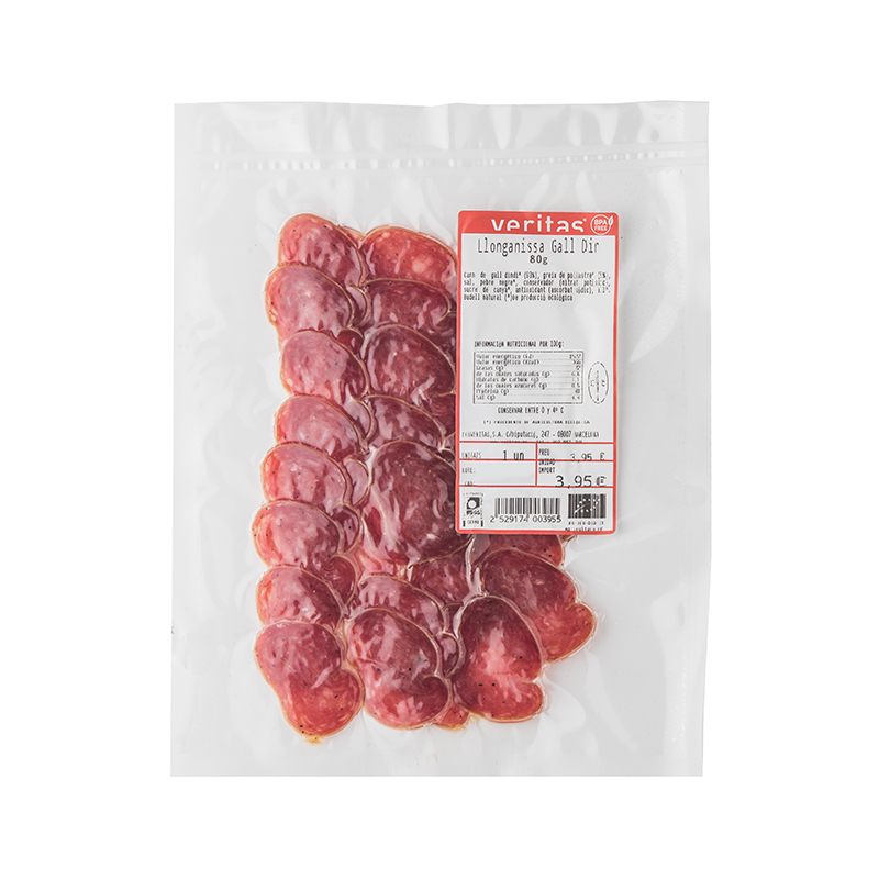 Longaniza de Pavo 80g ECO