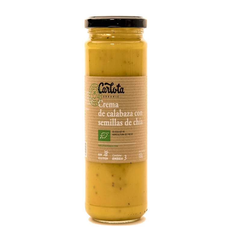 Crema de Calabaza y Chia 450g ECO