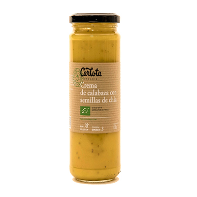 Crema de Calabaza y Chia 450g ECO