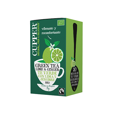 Té Verde Lima y Jengibre 20b ECO